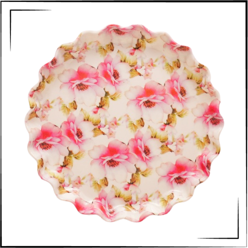 Melamine Fruit Bowl Pink