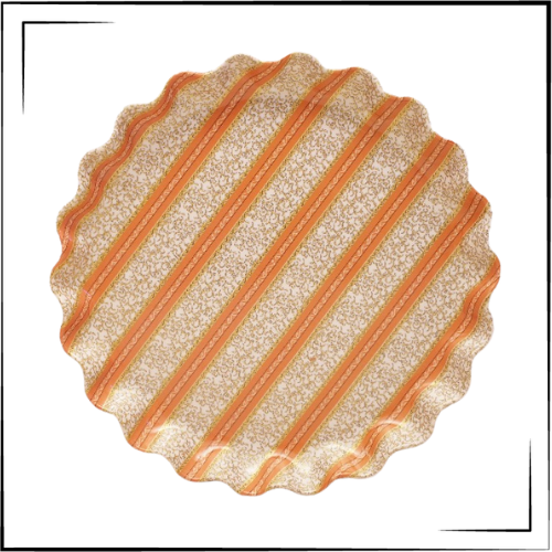 Melamine Fruit Bowl (Orange)
