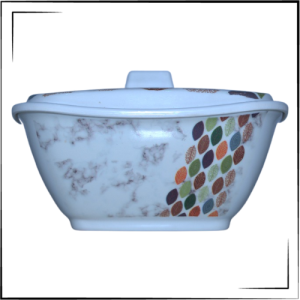 Melamine Oscar Cover Dish (Leaf)