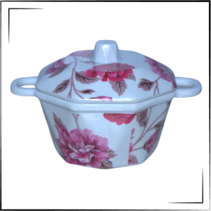 Melamine Diamond Bowl (Pink)