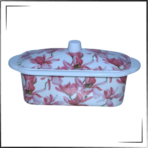 Melamine Laddu Box (Lily Flower)