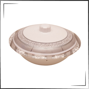 Melamine Regular Cover Dish (Grey)