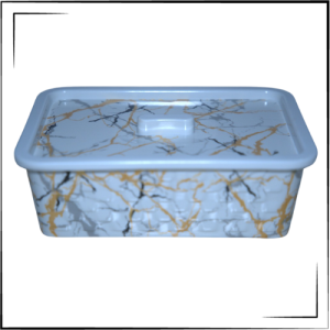 Melamine Roti Box (Gold)