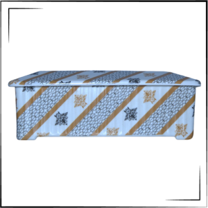 Melamine Tissue Box (Stripe)