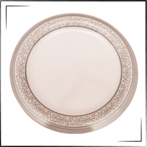 Melamine Sweet Plate (Grey)