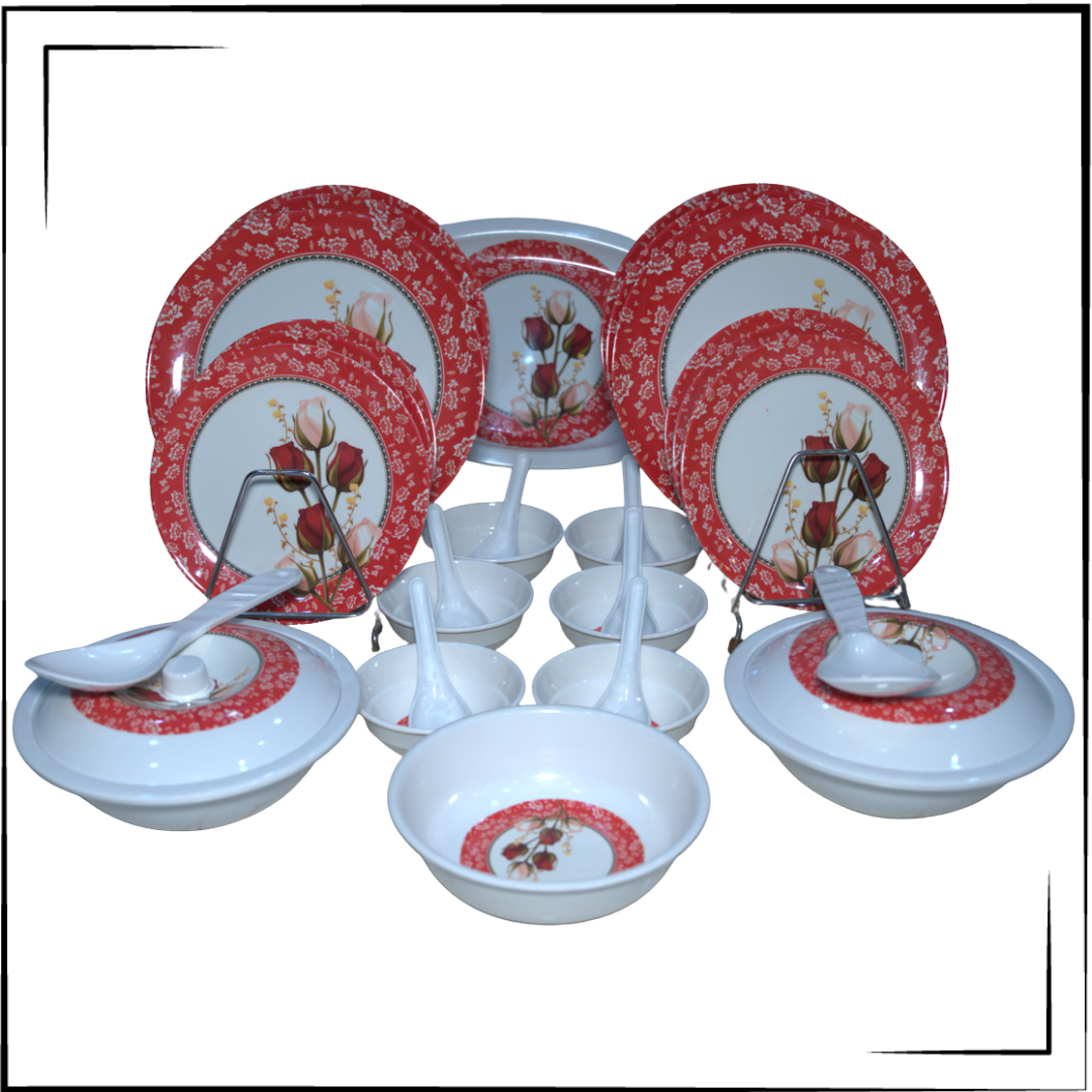 Royal Rose Dinner Set 32 Pieces