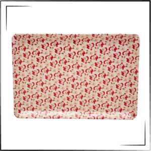 Melamine Tray (Rose)