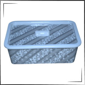 Melamine Roti Box (Grey)