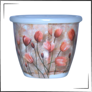 Melamine Metro Jar (Lily)