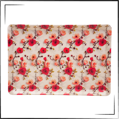 Melamine Tray (Red)