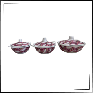 Melamine Kadai Set (Celebration) (Magenta)