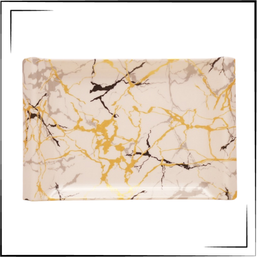 Melamine Tray Gold