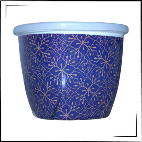 Melamine Metro Jar (Blue)