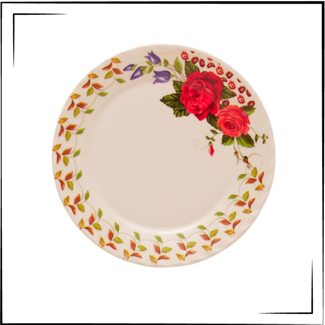 Mubarak Red Rose Dinner Set 56 Pieces - Image 3