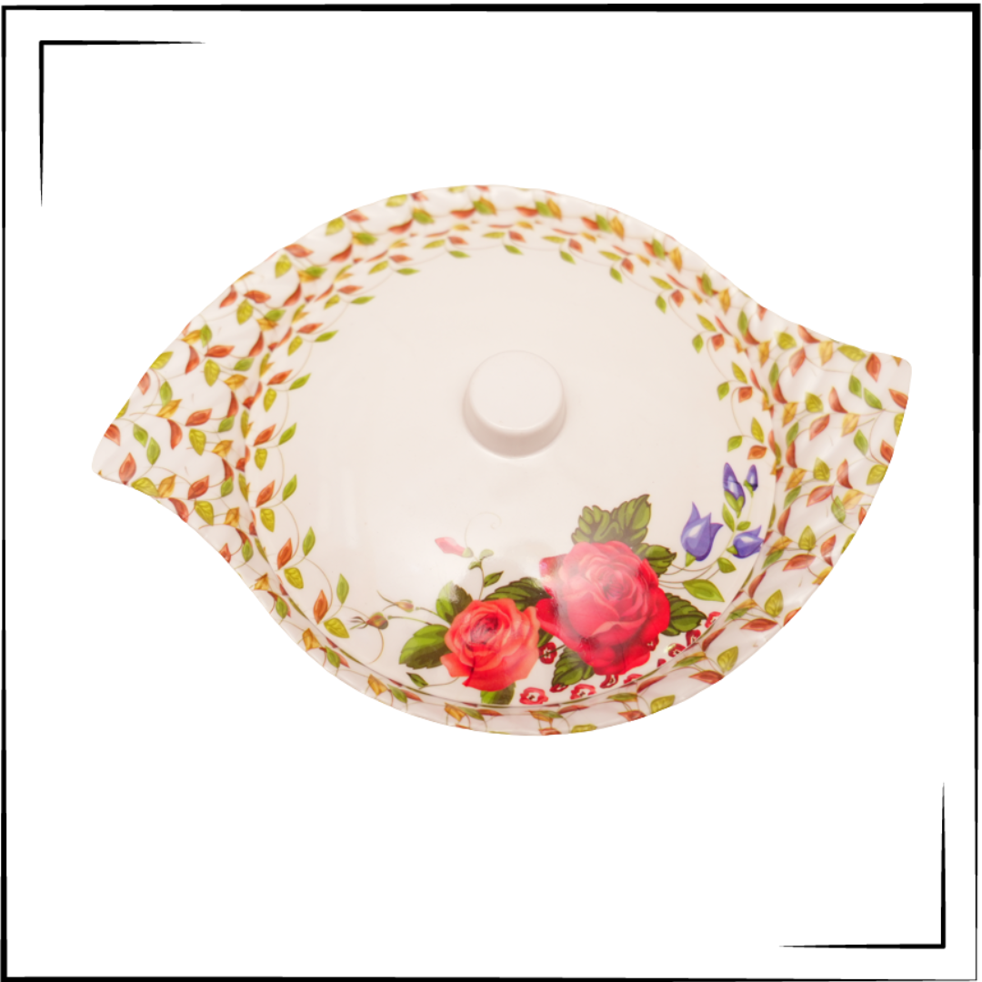 Mubarak Red Rose Dinner Set 56 Pieces - Image 4
