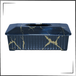 Melamine Tissue Box (Black)