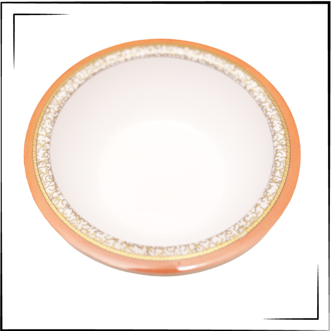 Peshawar Orange Dinner Set 56 Pieces - Image 2