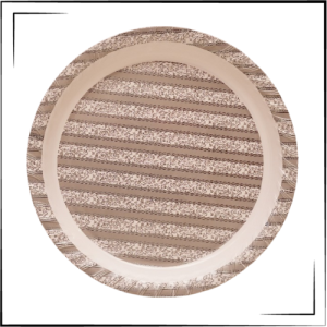 Melamine Mandi Thal (Grey Stripe)